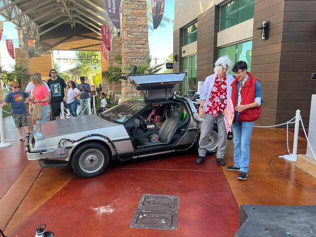Meet and greet with Doc and The Time Machine